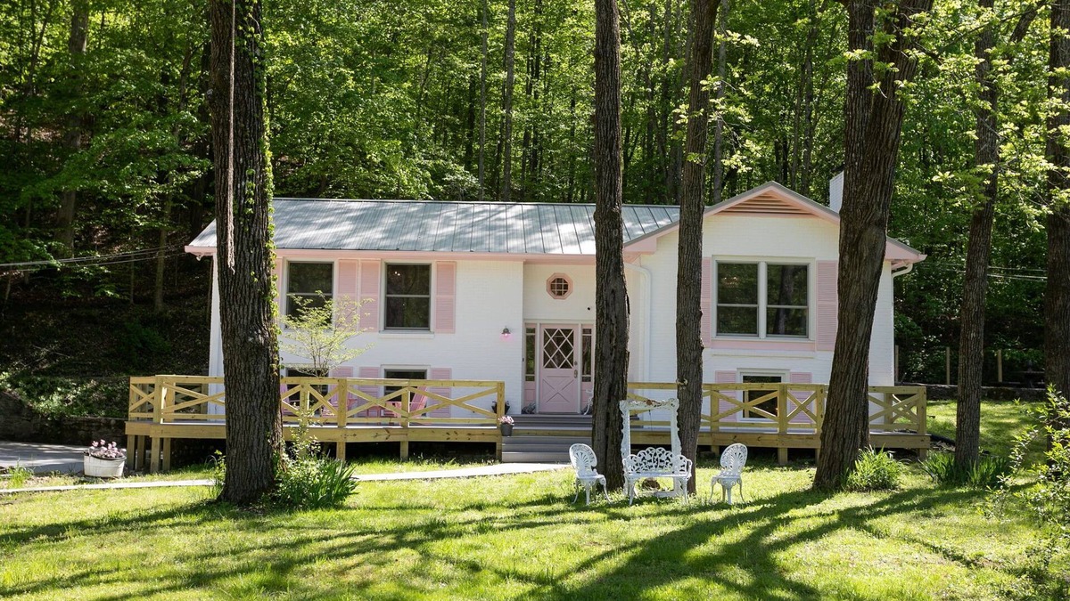 Bellevue Other | Pink Country Cottage w/Mini Donkey Duo in Nashville: Private, Wooded +Spacious