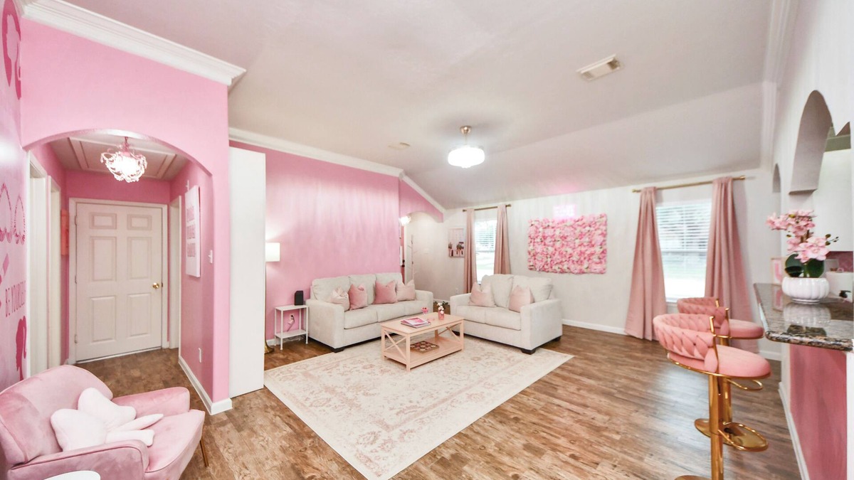 Barker House | Pink Era Home! FULL Pink Home w/Glam Room & More