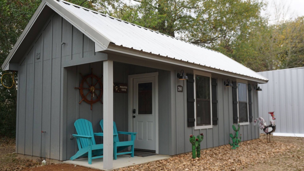 Caldwell Cottage | Pirates Cove Tiny House #280 at Copperas Creek