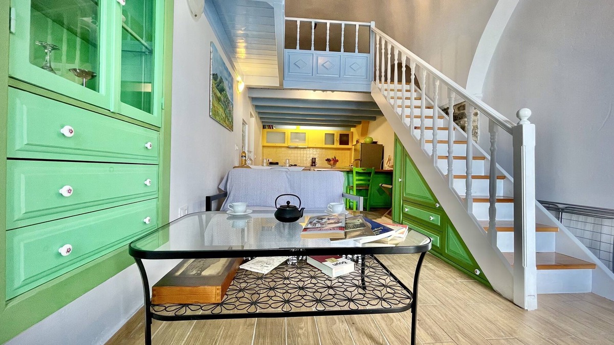 Symi Apartment | Pitini 2 - Seafront - Harbour view