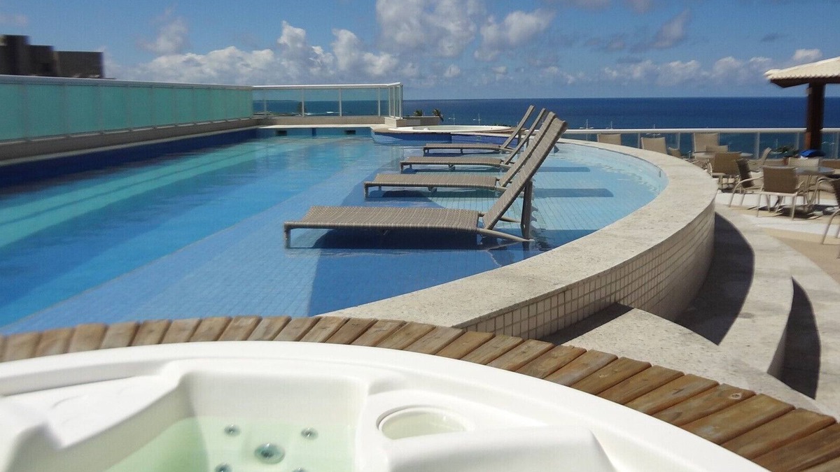 Pituba Apartment | Pituba - Luxury flat, seafront, 5min Salvador's Fin Center-Free WIFI