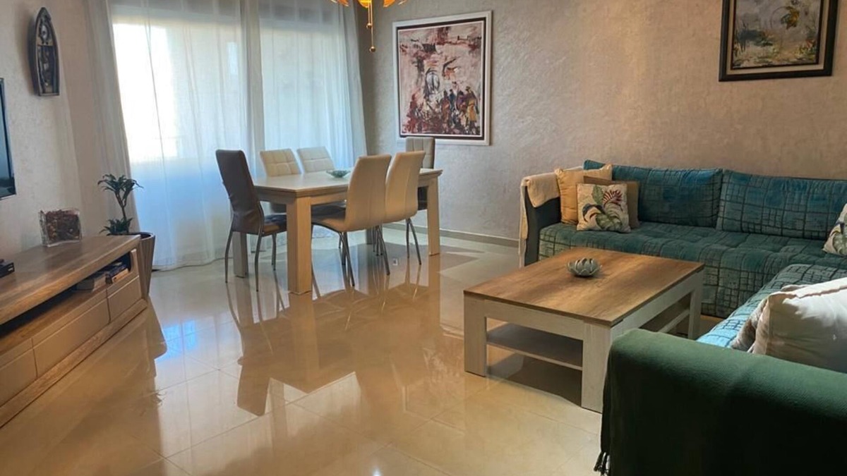 Rabat-Sale-Kenitra Apartment | Plage des Nations beautifully decorated with a swimming pool view