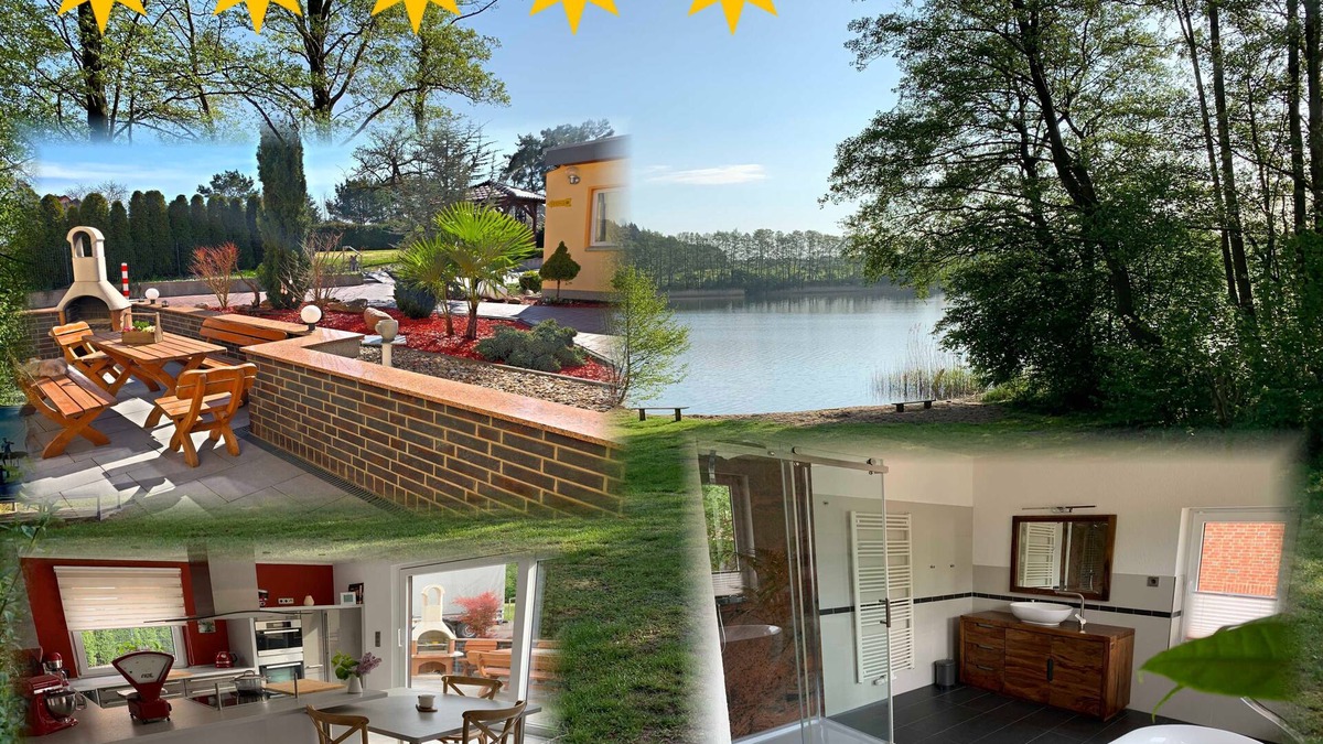 Quetzin House | PLAUschiges Plätzchen, vacation home near the lake with boat - Holiday home near the lake