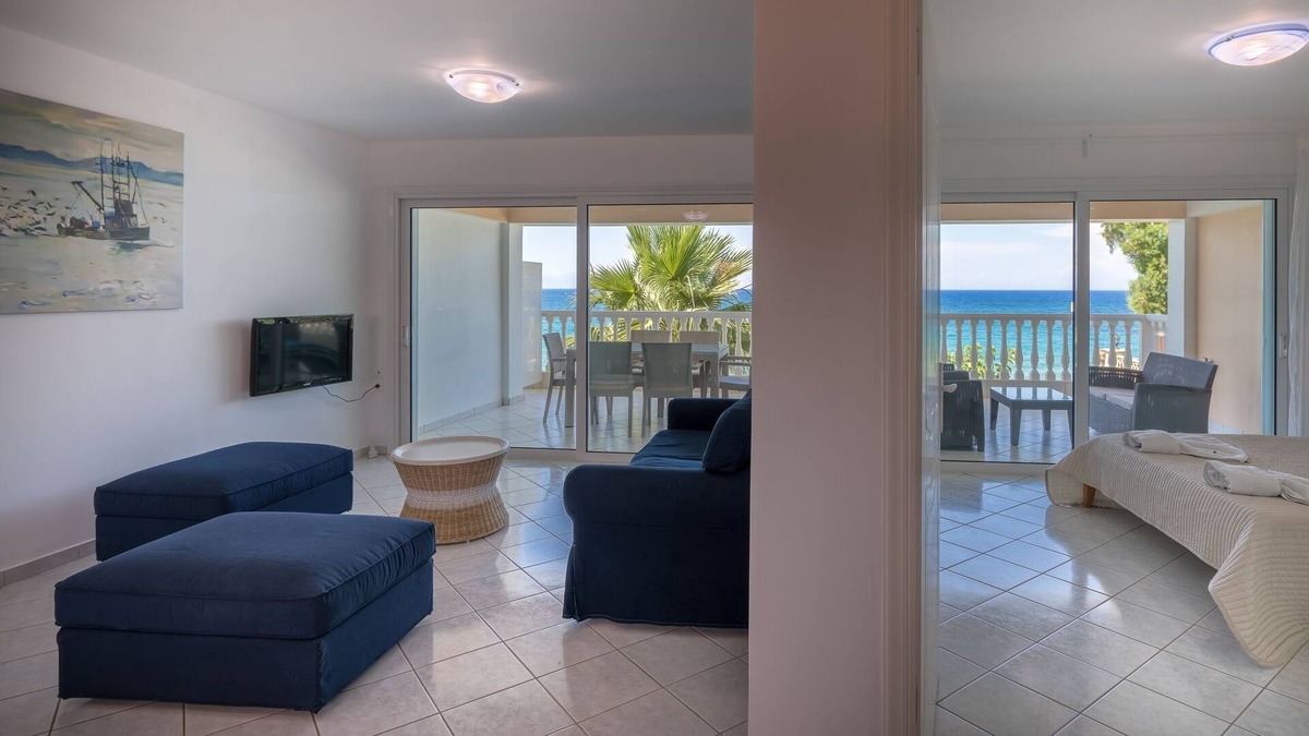 Psarou Apartment | Playa Del Zante - 1 Bedroom Sea View Apartment, Playa del Zante