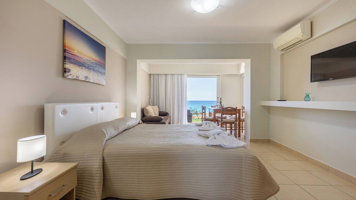 Psarou Apartment | Playa Del Zante - Studio with Sea View, Playa del Zante