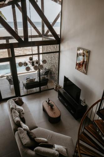 Las Escobas del Venado Villa | Playa Laska - Beachfront Luxury Villa & Pool - Duplex A