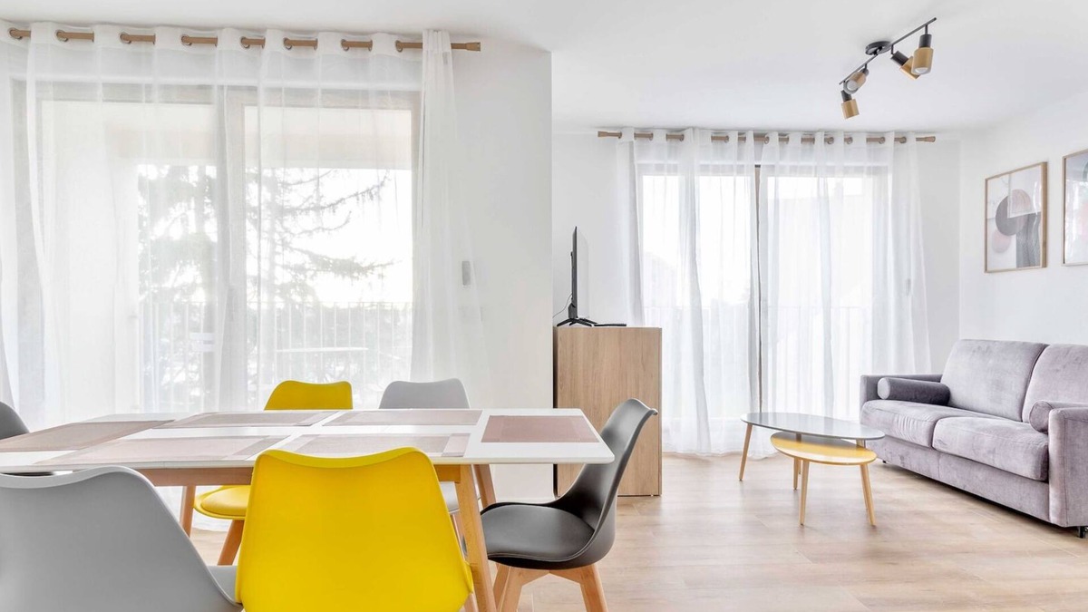 Le Tremblay Apartment | Pleasant apt with balcony -6P-Proche Disney/Paris