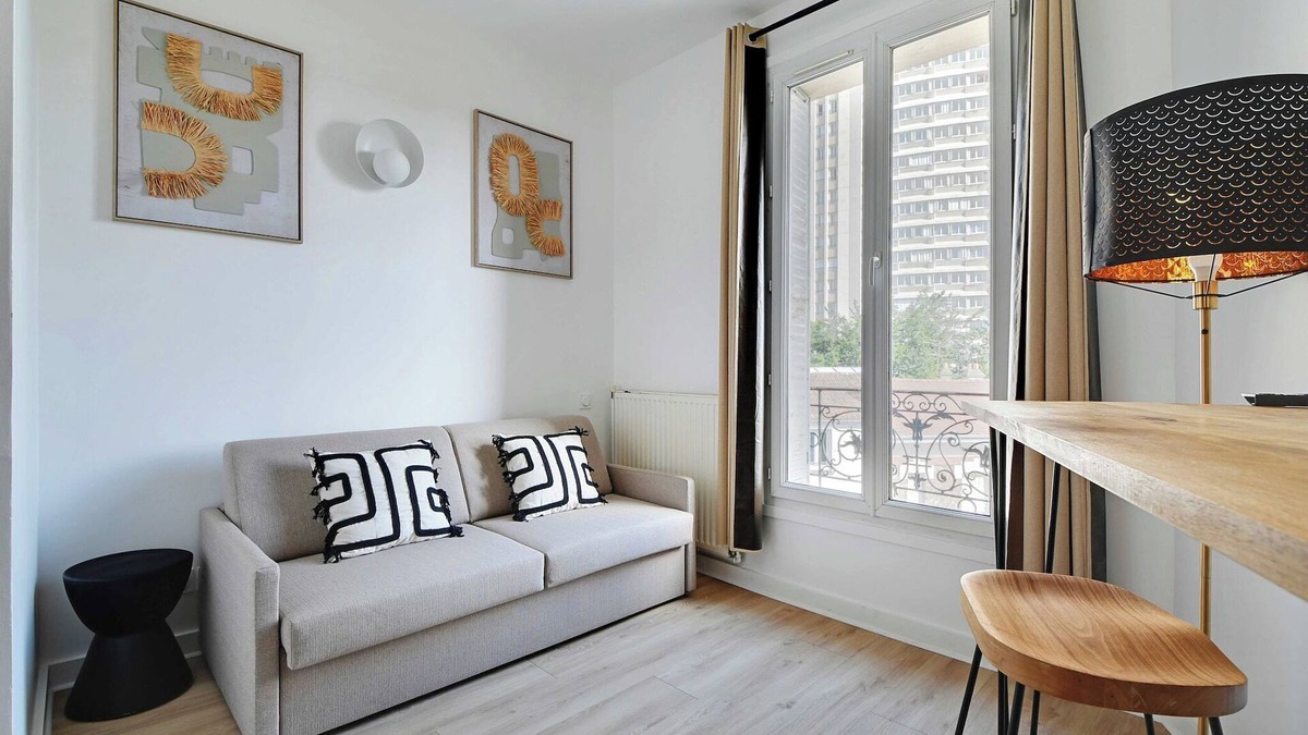 Malakoff Apartment | Pleasant Studio - 2P - Gateway to Paris/Malakoff