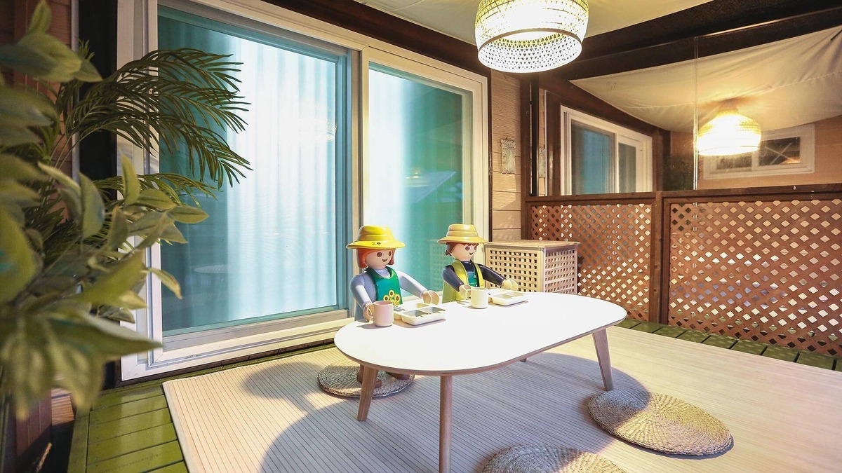 Sinbuk-myeon House | Pocheon Hi Mom Kids Spa Pension Black