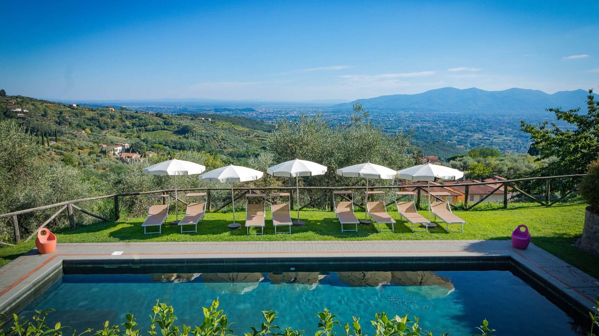 Nozanno Villa | Podere Alte, private pool countryhouse, view, WiFi
