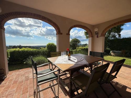 Guardistallo Apartment | Podere Morena with sea view, private terrace by ToscanaTour Greg