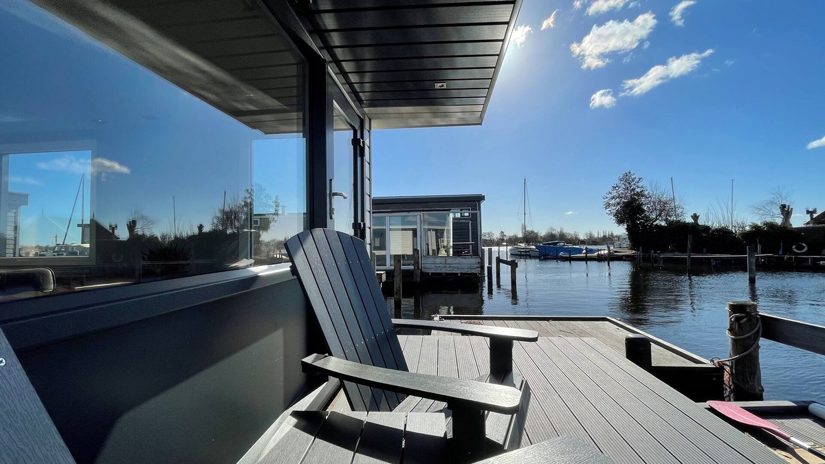 Municipality of Aalsmeer Boat Rental | Poellodge , Houseboat With Nice Terrace and View