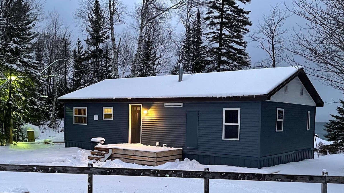 Brimley Cabin | Point Iroquois Beach Cabin- On Lake Superior