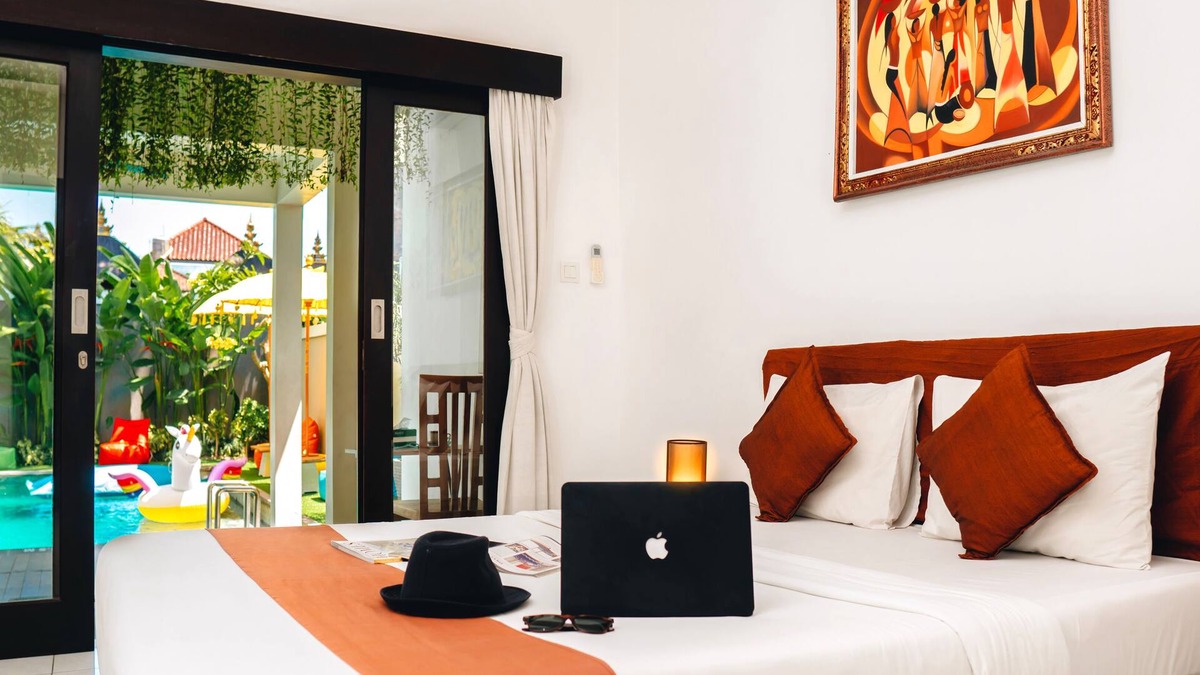 By Pass Ngurah Rai Kuta House | Pool Access! Cozy 1BR Guest House in Kuta