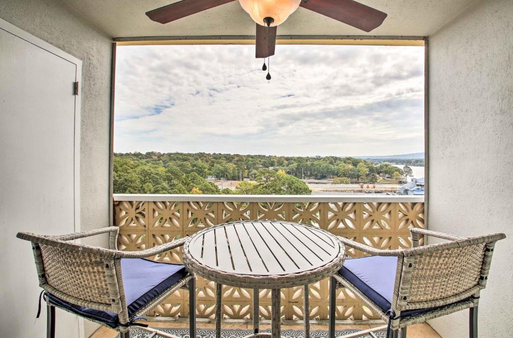 Mid America Apartment | Pool and Views Seventh Heaven Hot Springs Condo