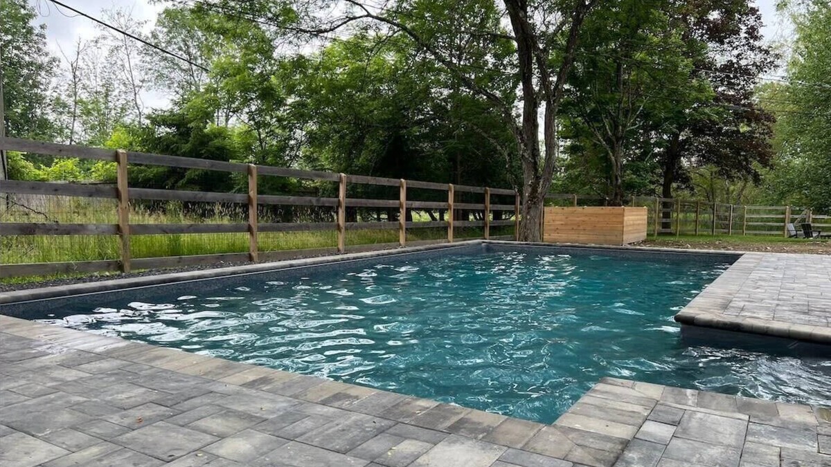 Germantown House | Pool, Fireplace, Converted Barn! | Chic Barn House