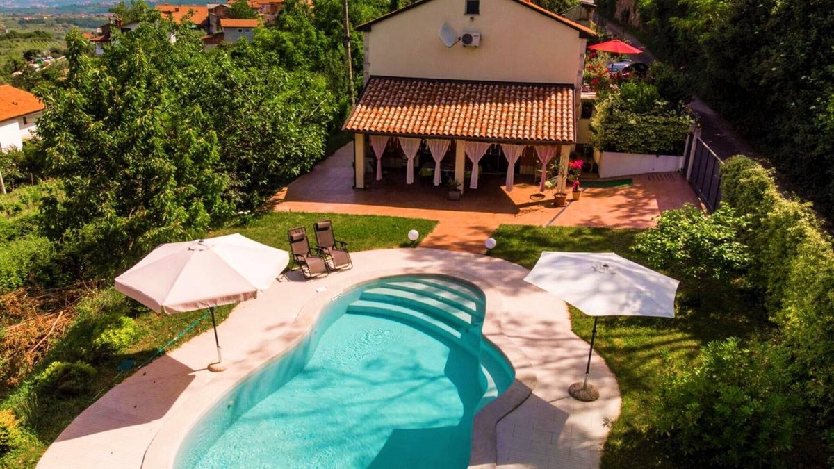 Marezige Villa | Pool House Ančka, Marezige, Slovenia
