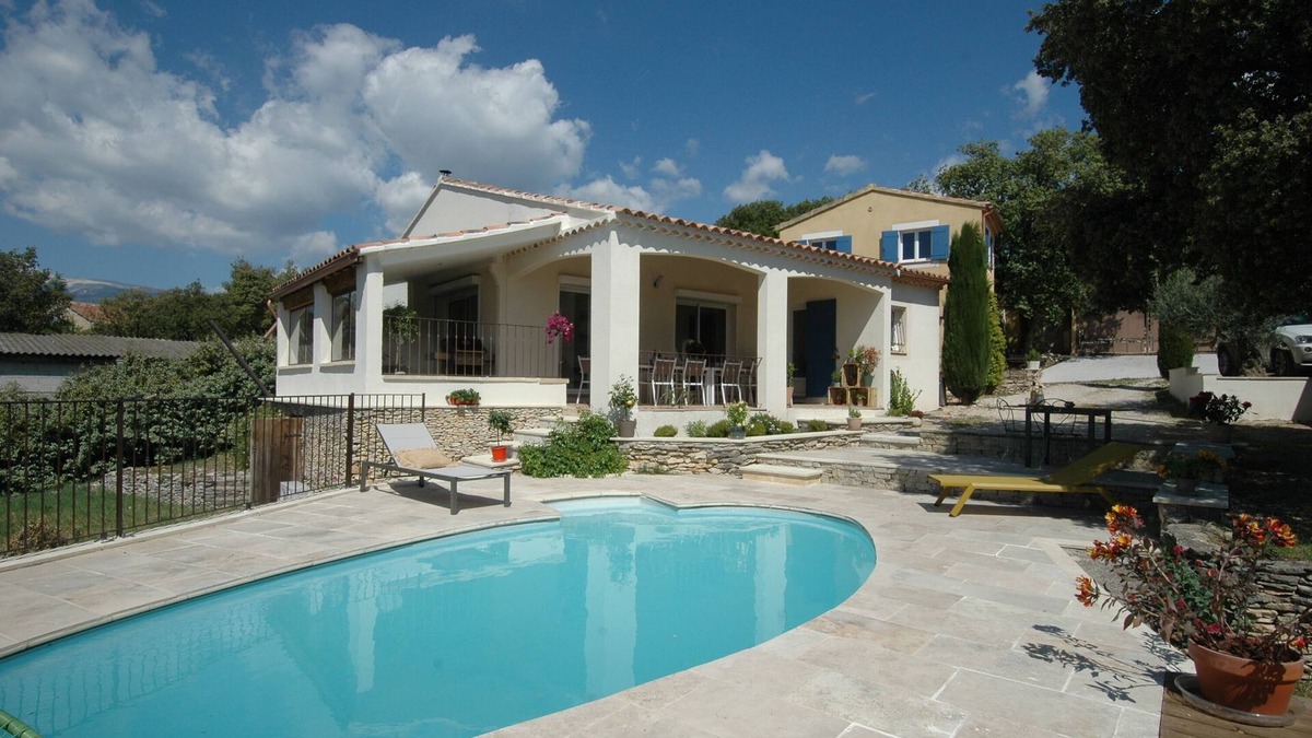 Villes-sur-Auzon House | POOL HOUSE WITH BEAUTIFUL VIEW