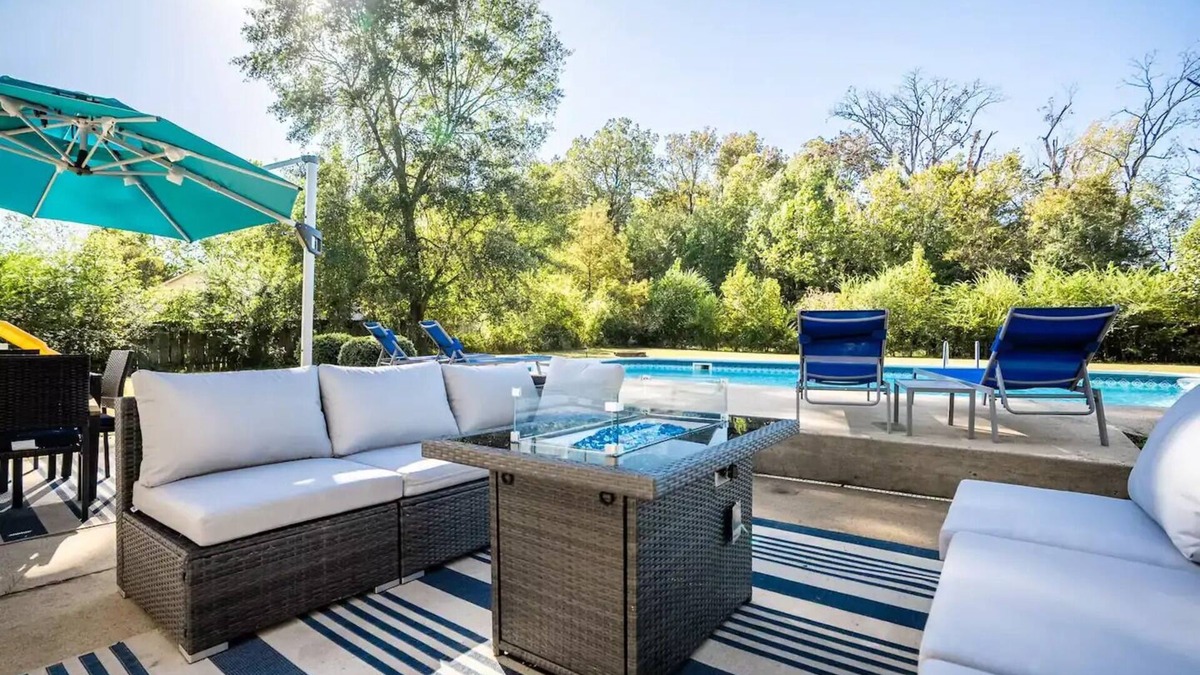 Cabot House | Pool Oasis w/KING Bed & Firepitn