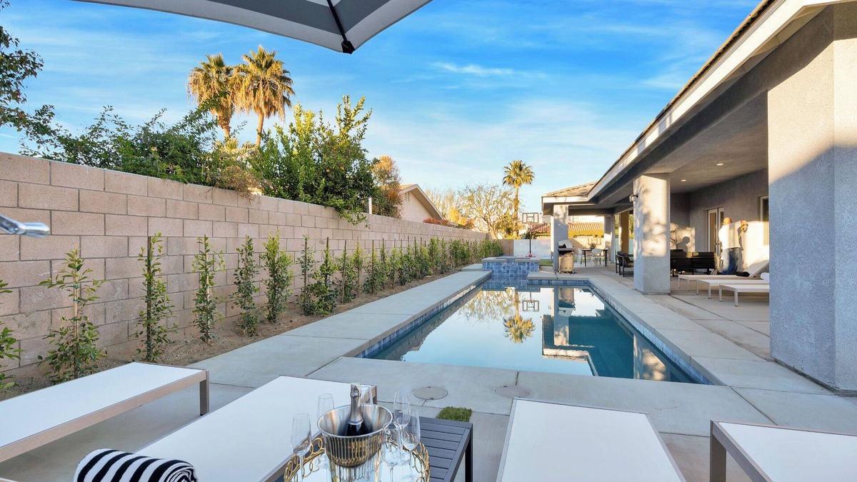 Bermuda Dunes House | Pool/Spa-Location-Basketball-GameRoom-Specials ask