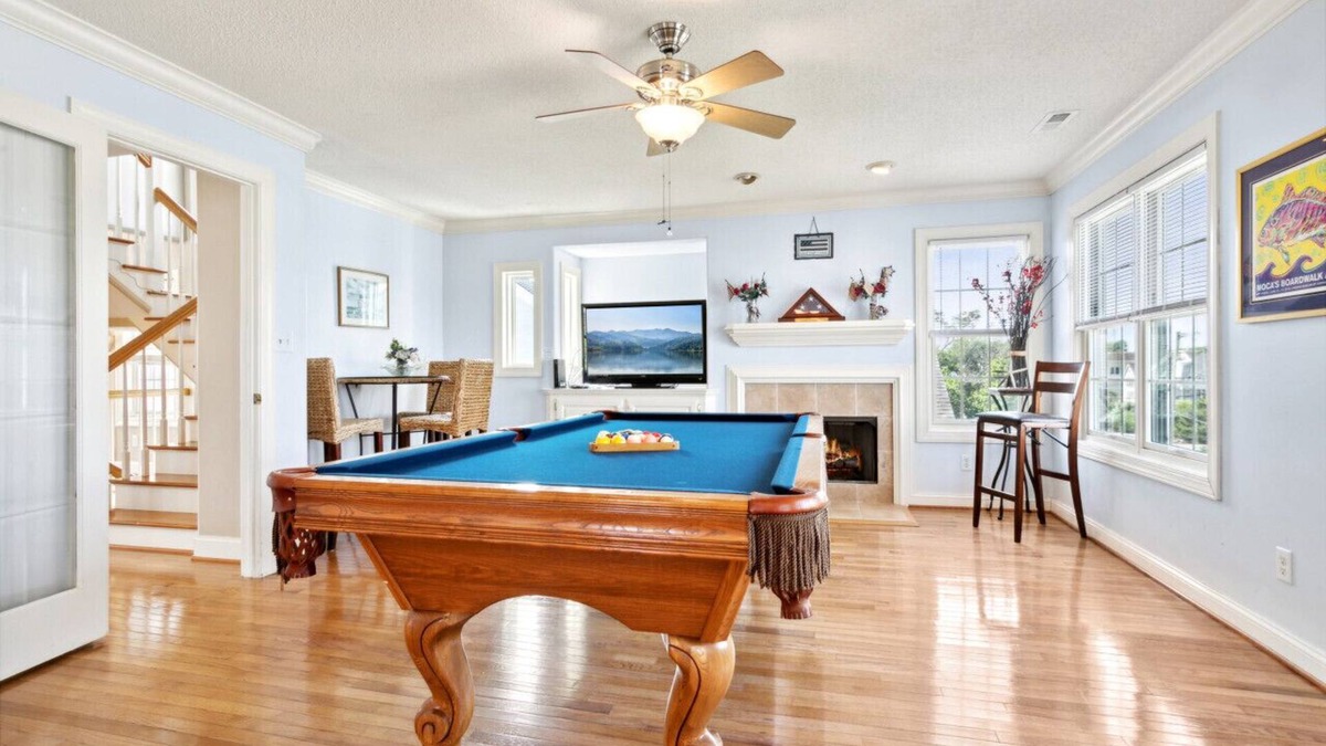 Croatan Beach House | Pool, Walk to beach, Pool Table, Grills, Elevator