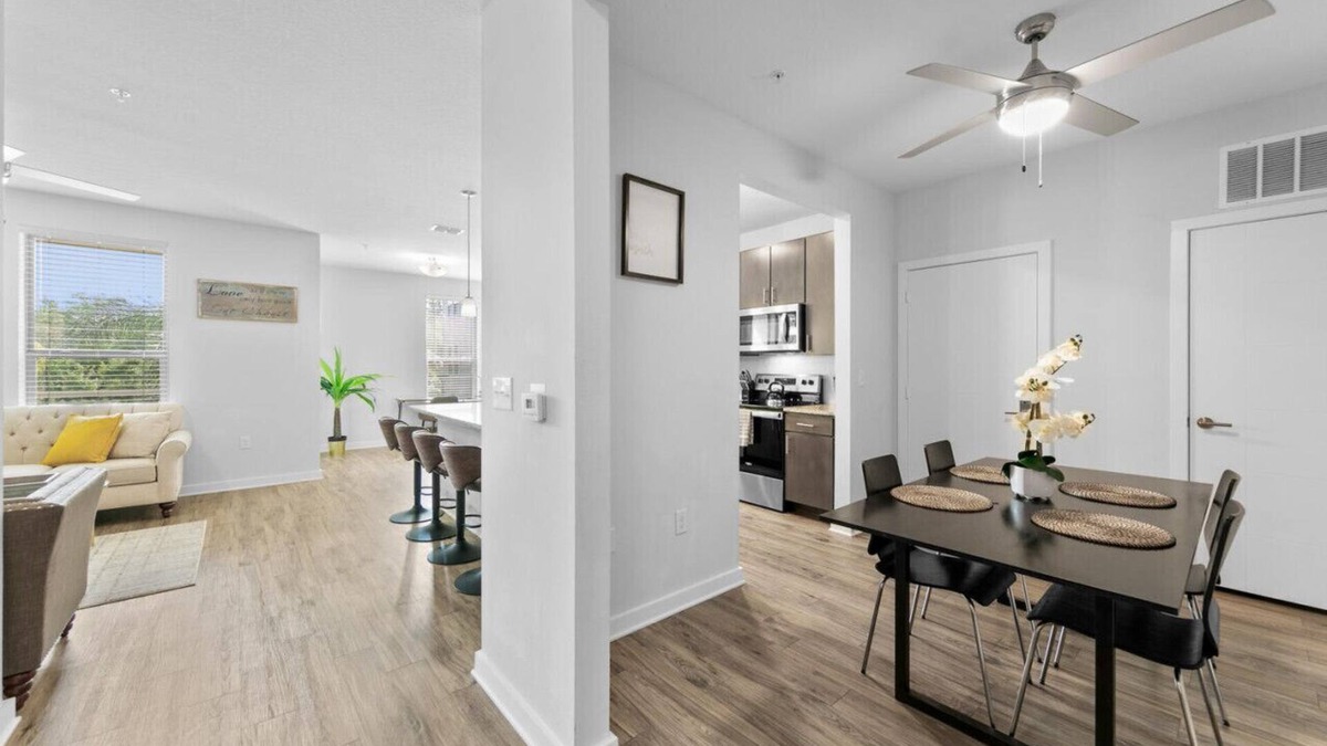 Deerwood Apartment | Poolside Bliss: Stylish 1BR Unit in Resort Complex