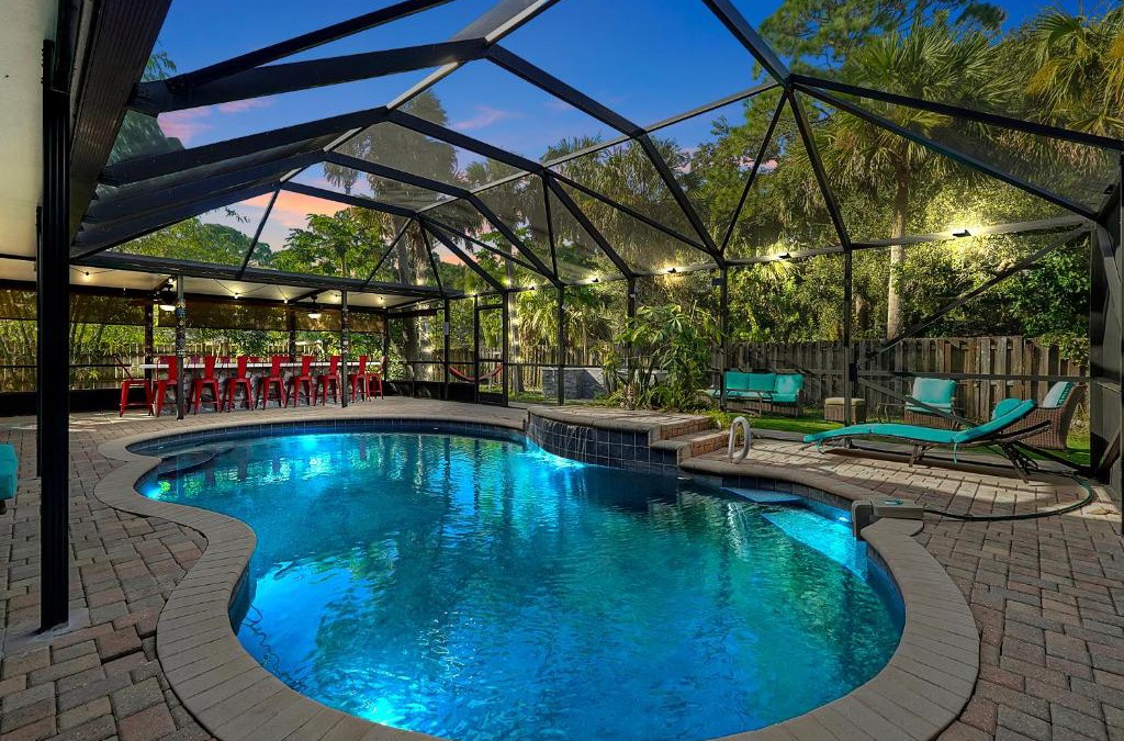 Port Saint John House | Poolside Cocoa Oasis w/Tiki Bar!