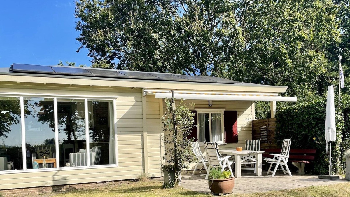 Nieuw-Haamstede Ski Chalet | Populierenlaan 13 bungalow on holiday location with beautiful view