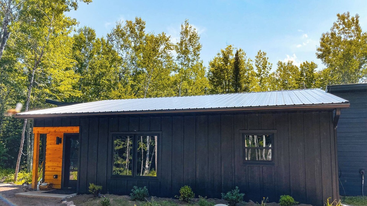 Herbster House | Porcupine Bluff | Modern Home, Lake Views