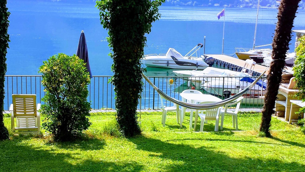 Cima Apartment | Porlezza: appartamento in villa - 4/5 personsHouse with garden