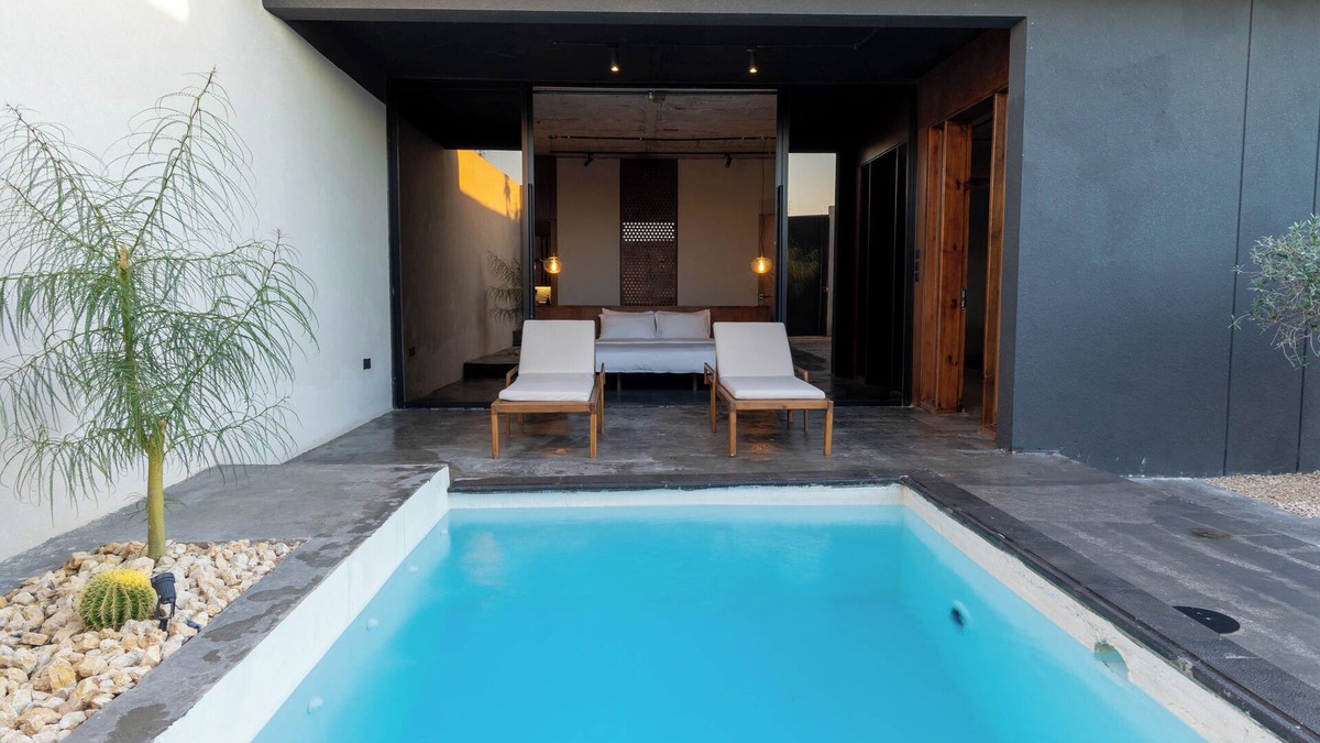 Riyadh Ski Chalet | Portal Chalets With Private Pool- Qirwan