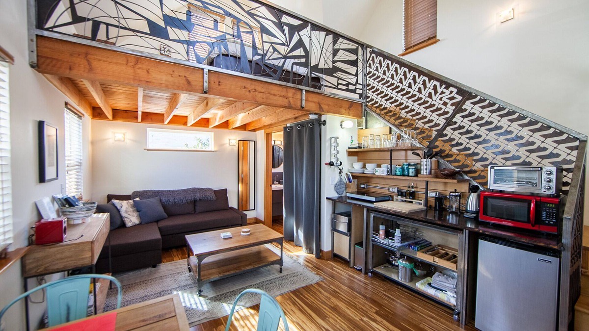 Mississippi District Cottage | Portland's LemonDoor Micro-Loft surrounded by lush gardens in fun, close-in area