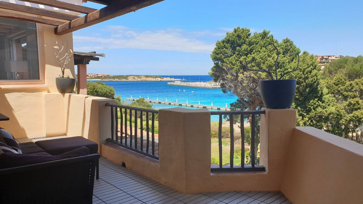 Porto Cervo Apartment | Porto Cervo Seafront Luxury with Hot Tub & View