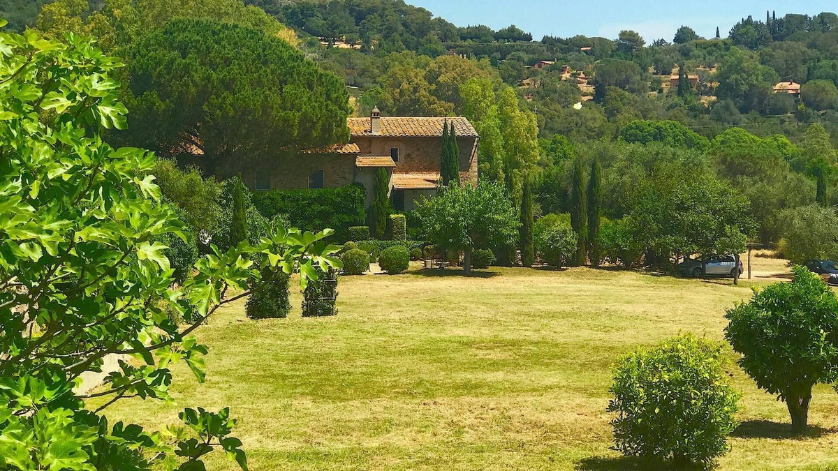 Porto Ercole Villa | Porto Ercole, Tuscany Coast: Classic Charm in Fabulous 18th c. Farmhouse now Chic Designer Villa w P