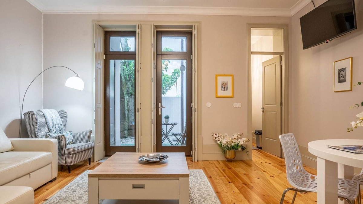 Cedofeita Apartment | Porto Historic: 1BR w/Private Patio by LovelyStay
