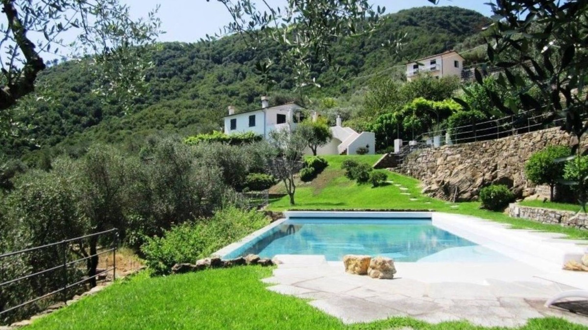 San Lorenzo della Costa Villa | Portofino Coast, sea view & pool