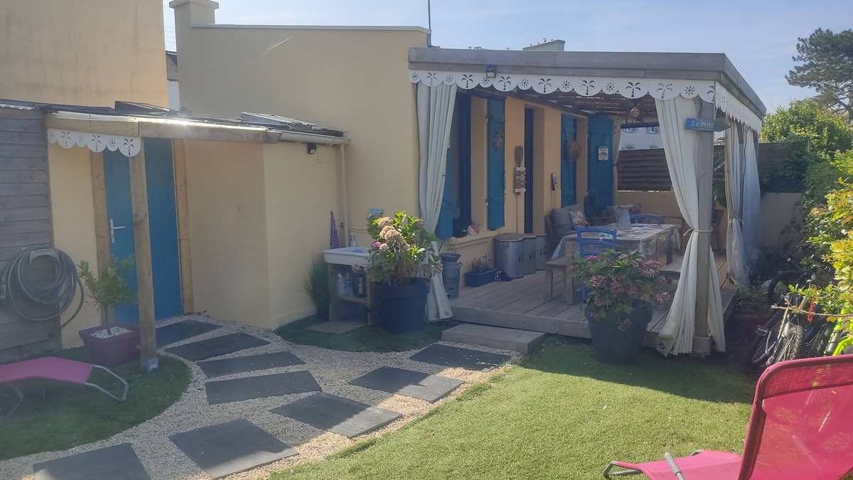 Ploudalmezeau House | Portsall: "TY Kreol"charmante Maisonnette Calme, Tout Confort, a 2 pas du Port