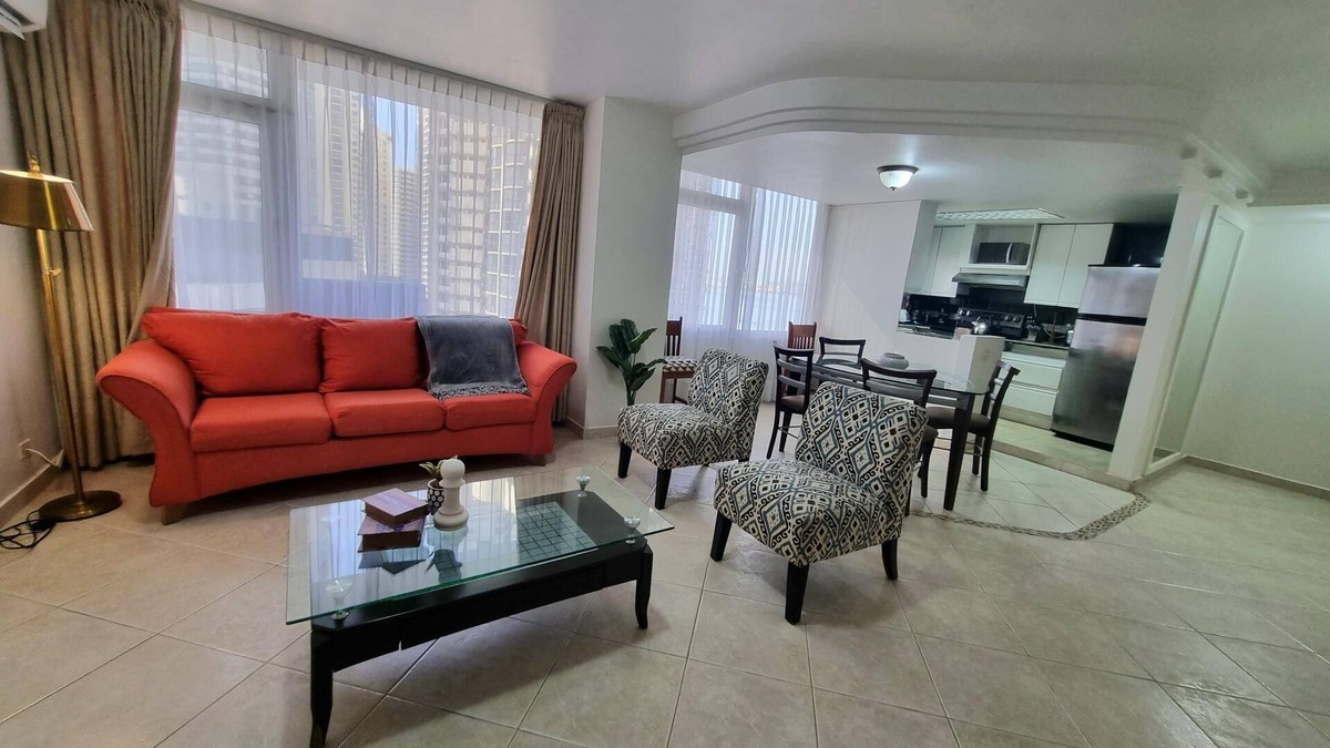Punta Paitilla Apartment | POSADA DEL REY 2 BDRM, FUNCTIONAL AND MODERN FURNITURE, OCEAN VIEWS AND POOL