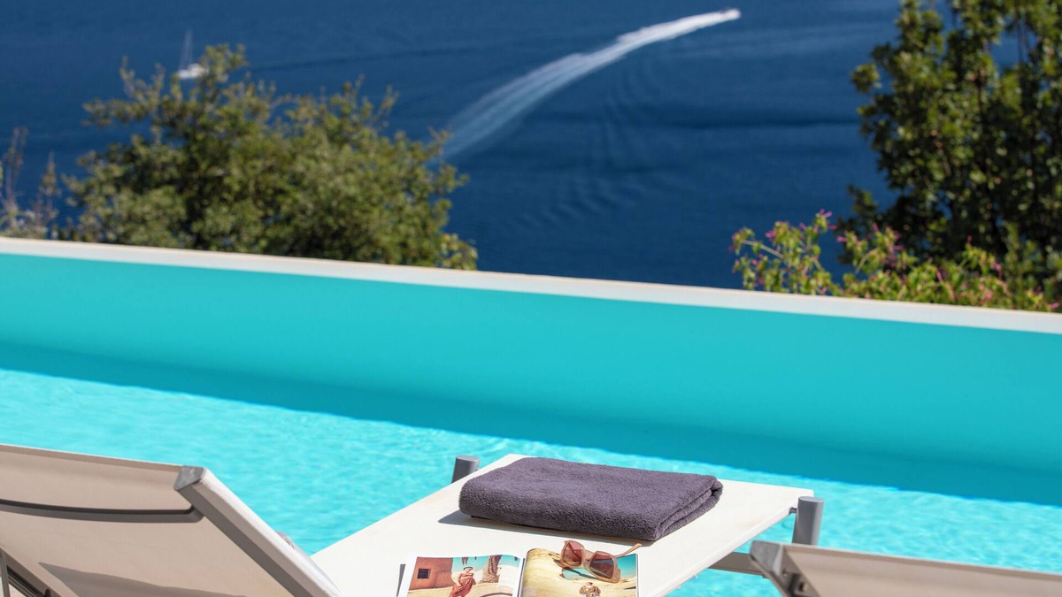 Evgiros Villa | Posidonia , view of Gods & salt water pool!
