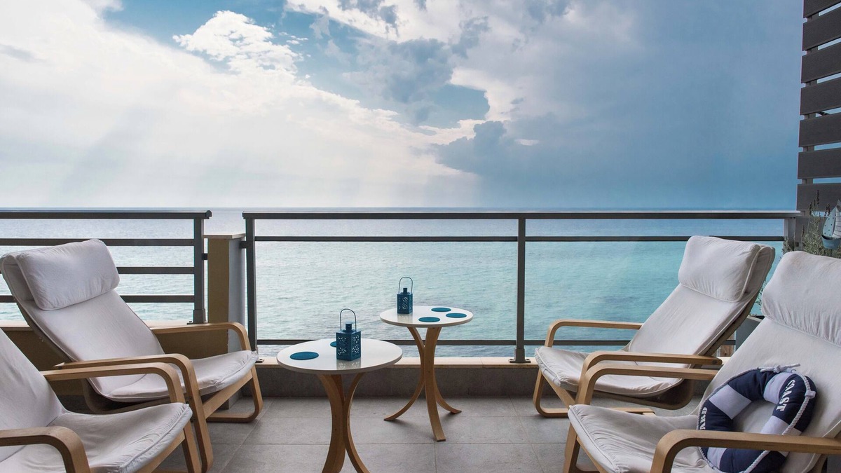 Nea Potidaia Apartment | Potidea Sea View A by Luxlikehome
