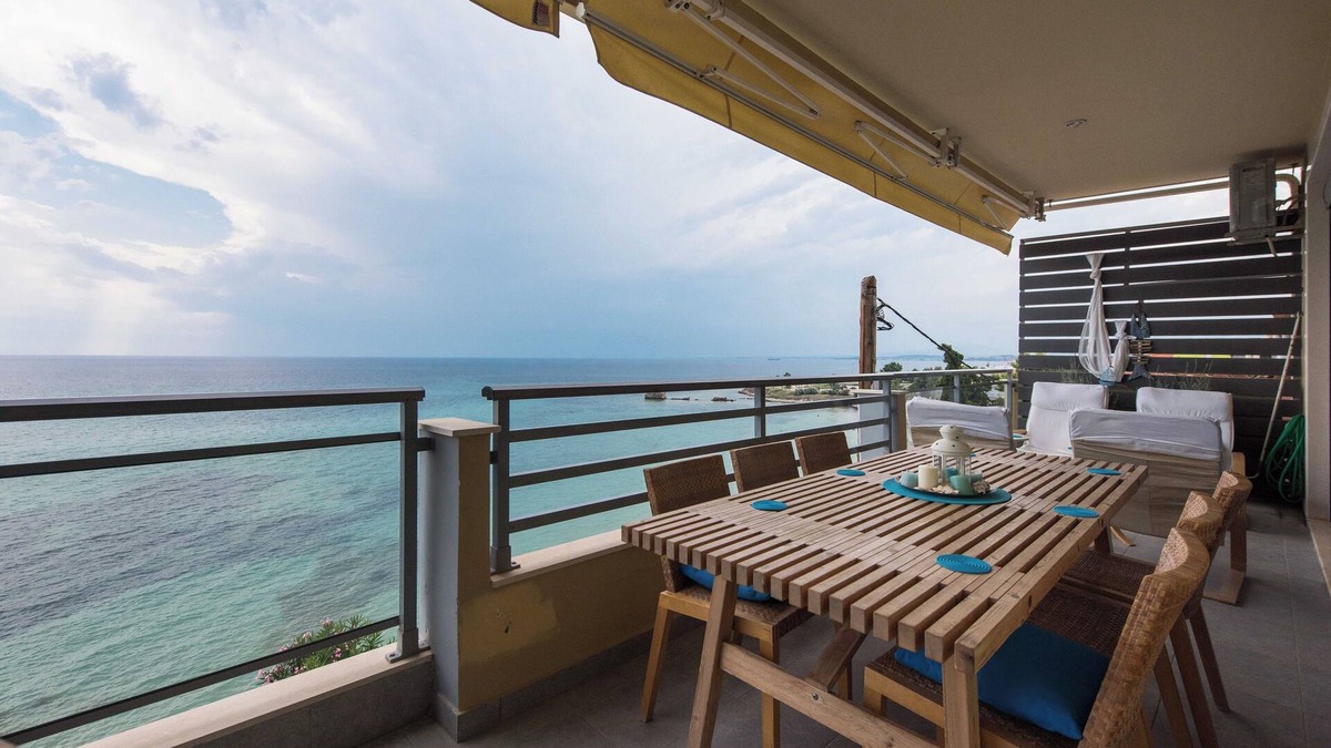 Nea Potidaia Apartment | Potidea Sea View B by Luxlikehome