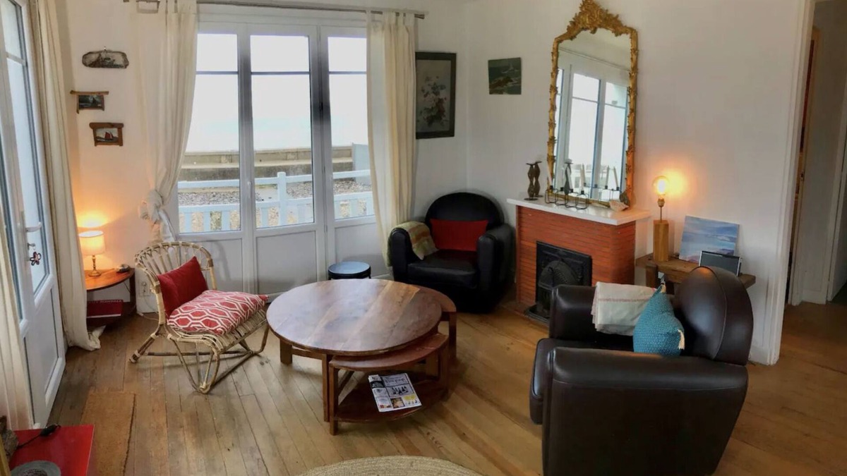 Seine-Maritime House | Pourville Face à la mer : Belle ou Déchaînée, Animaux Acceptés