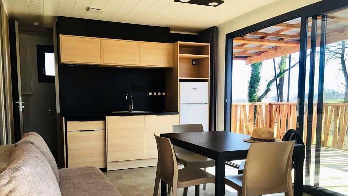 Cassagnabere-Tournas House | Pré Fixe campsite **** - Cassiopée Cottage 3 rooms 5/7 people