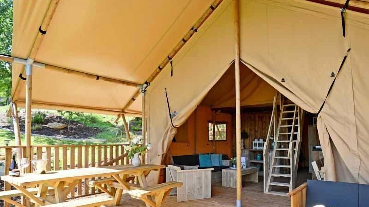 Cassagnabere-Tournas House | Pré Fixe campsite **** - Glamping Lodge 3 rooms 5 people