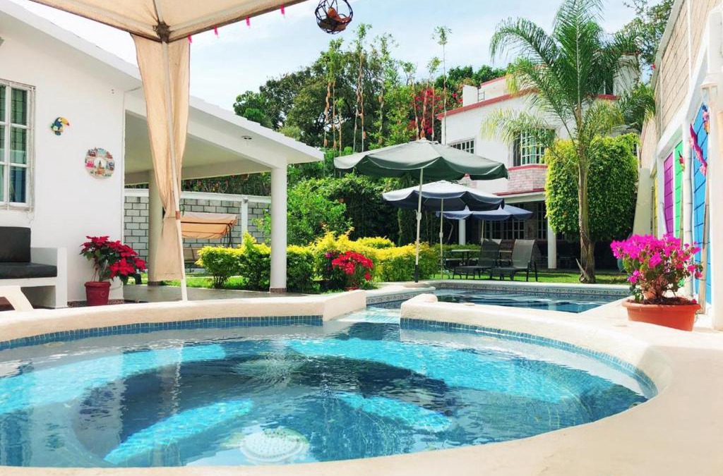 Jiutepec House | Preciosa Casa Maya Alberca y Jacuzzi Jiutepec Cuernavaca