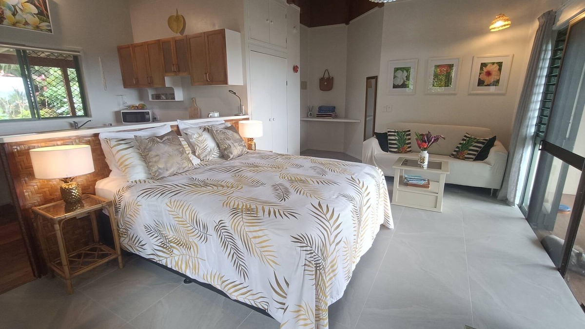 Muri Apartment | Premier Studio with Lagoon Views | Kaute