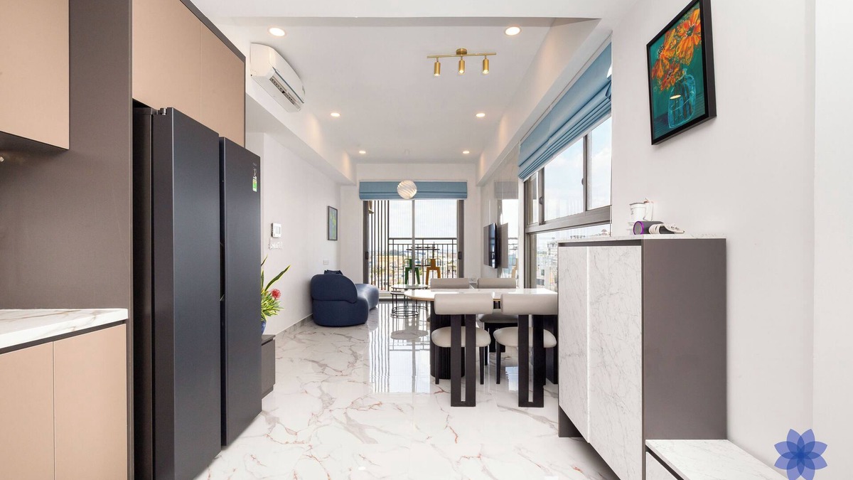 Tan Binh Apartment | Premium 2BRs Apt with AC, Free Gym & Pool; 1.5km from TSN airport