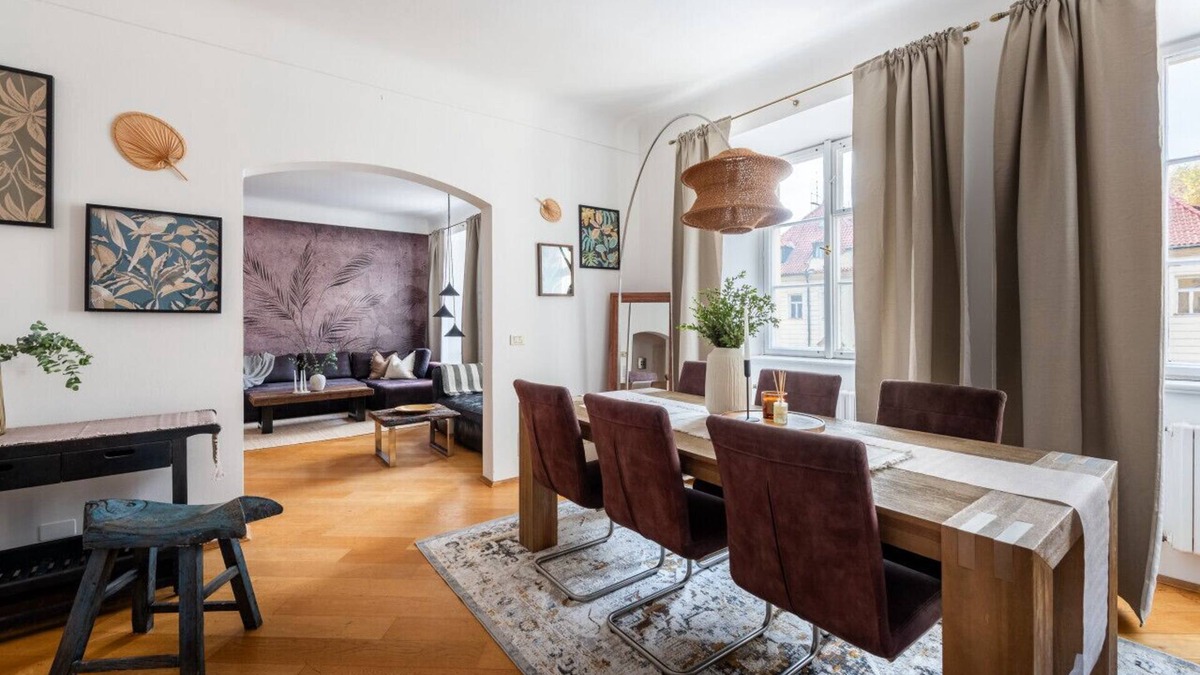 Mala Strana Apartment | Premium 3BDR Retreat Steps from Charles Bridge