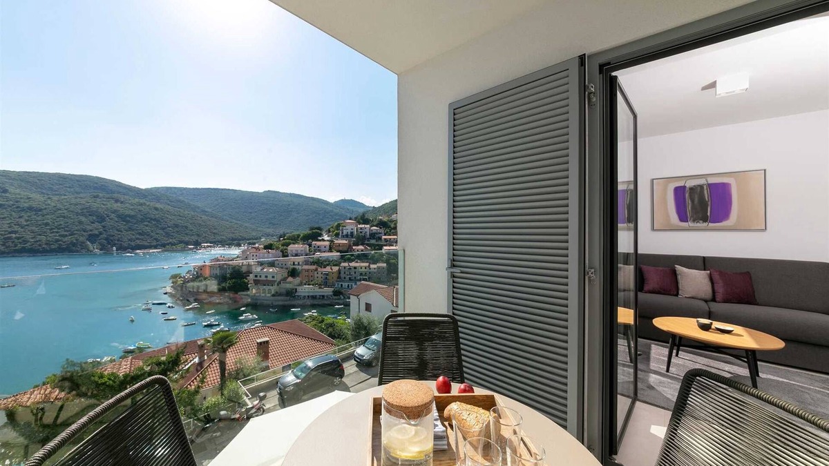 Rabac Apartment | Premium apartment Kanat IV with beautiful sea view