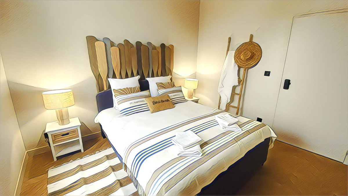 Lieu-Saint-Amand House | Premium room "La Plage" - Manoir du Monde